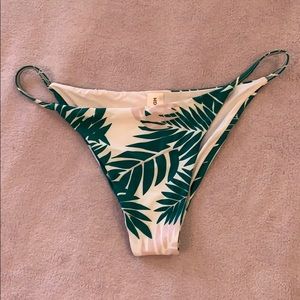 Blackbough Swim Palm Bikini Bottom